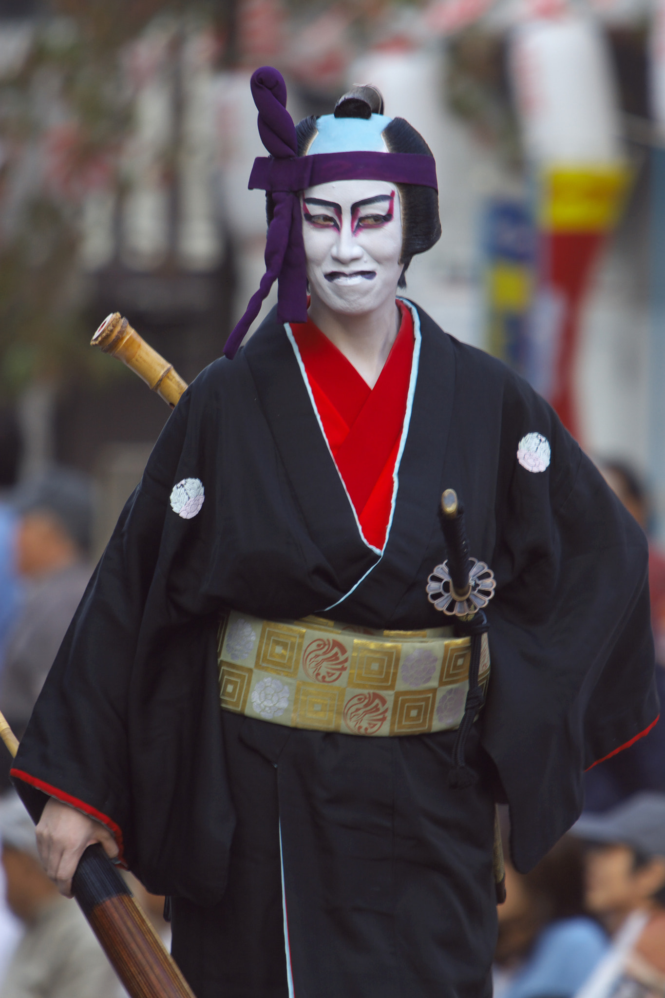 Canon EOS 30D + Canon EF 70-200mm F2.8L IS USM sample photo. Kabuki photography