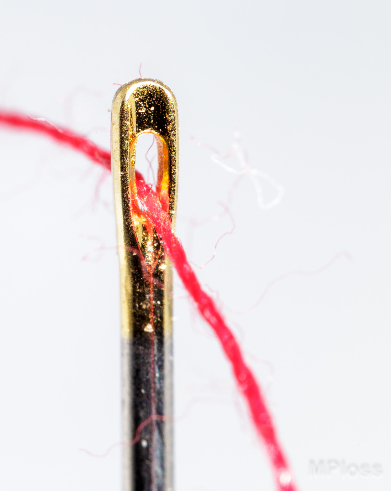 Canon EF-S 60mm F2.8 Macro USM sample photo. Needle and yarn photography