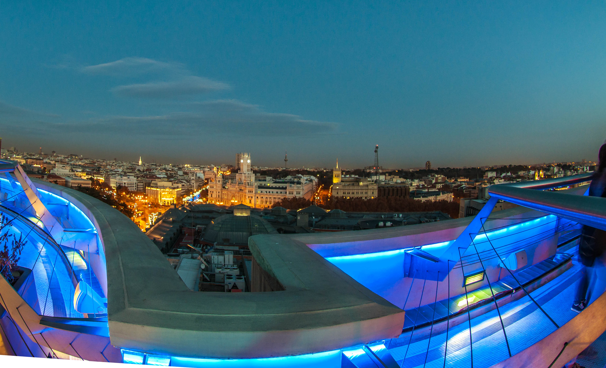 Nikon AF DX Fisheye-Nikkor 10.5mm F2.8G ED sample photo. Madrid photography
