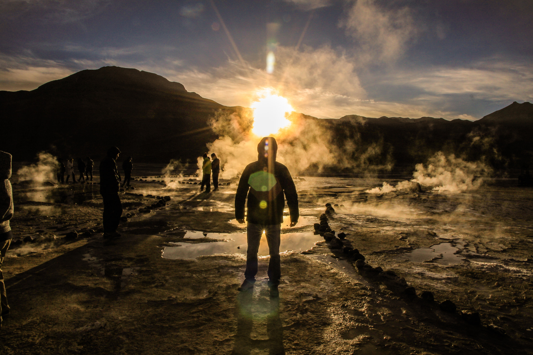 Canon EOS 500D (EOS Rebel T1i / EOS Kiss X3) sample photo. Geysers de tatio, atacama, chile. photography