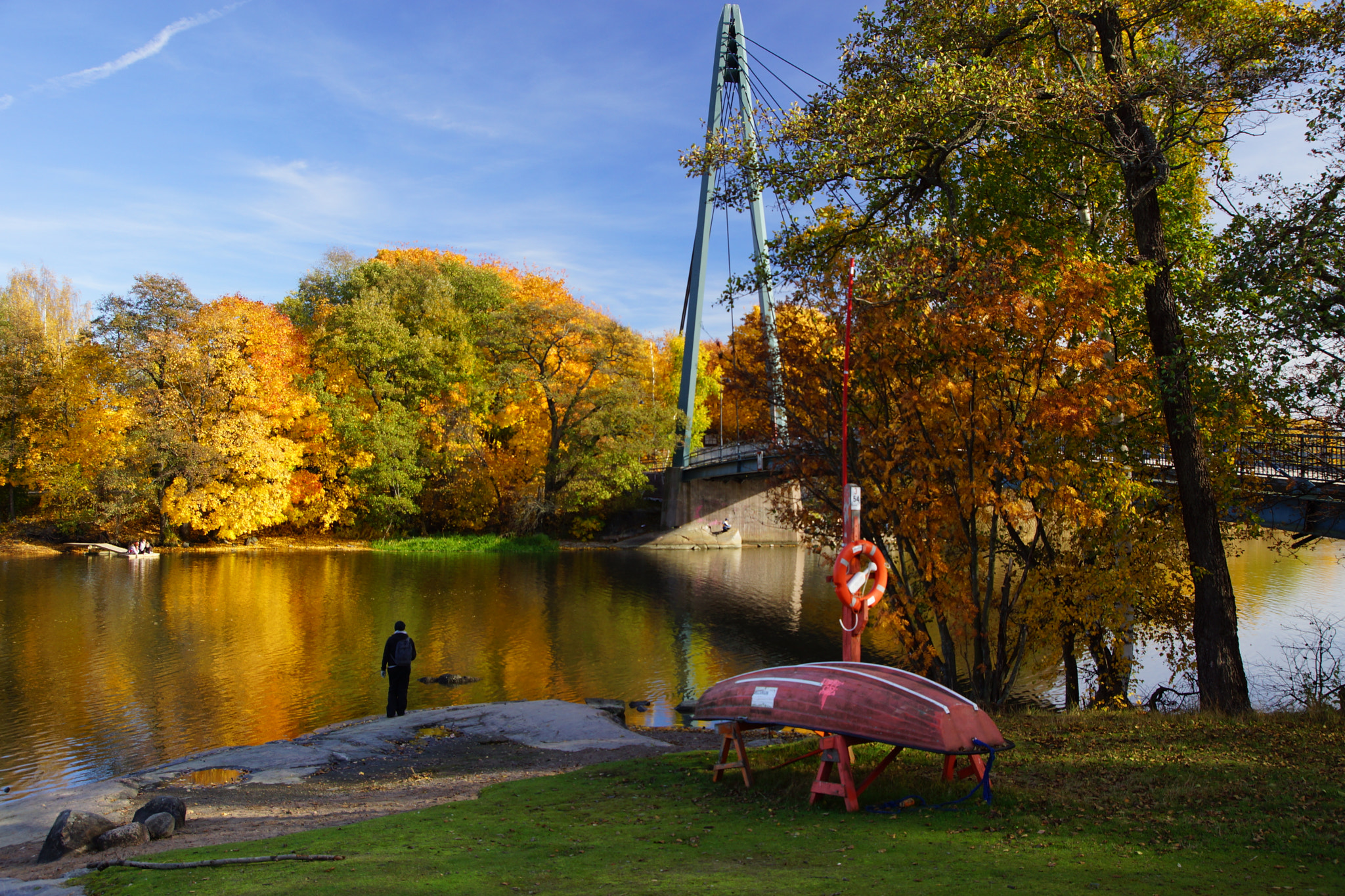 Sony SLT-A65 (SLT-A65V) + Tamron Lens (255) sample photo. Autumn in helsinki photography