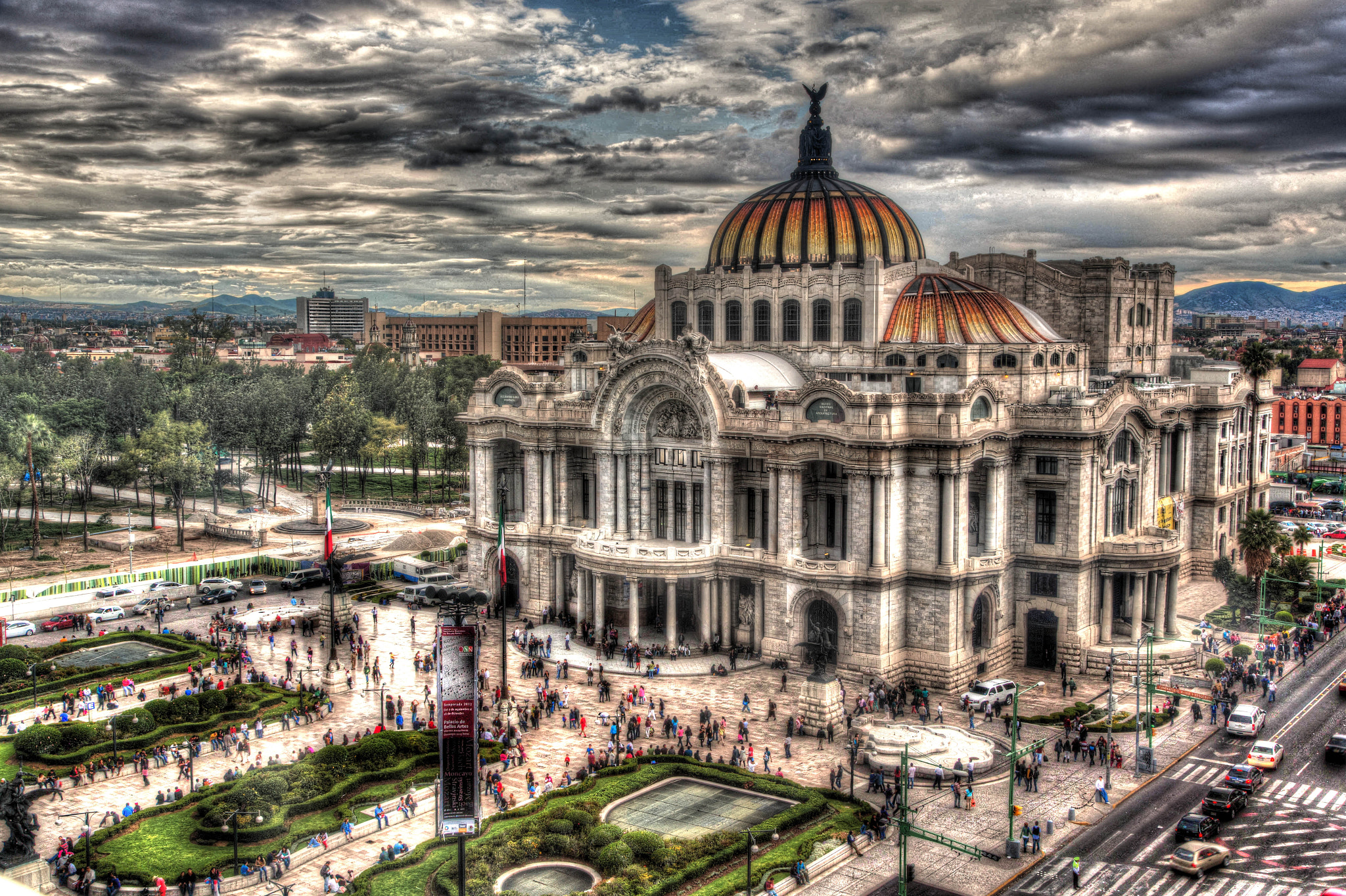 Hdr @ Bellas Artes, Mexico City By Gonzalo Fernandez   500px