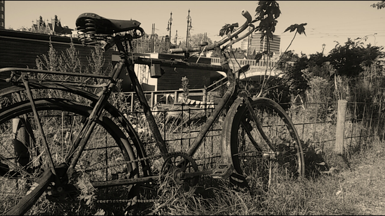 Sony Xperia ZR sample photo. Amsterdam bike photography