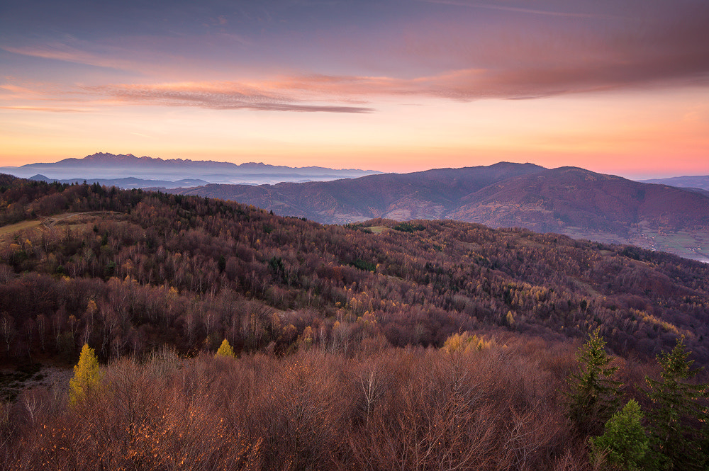 Sony Alpha NEX-5N + Sony E 10-18mm F4 OSS sample photo. Beskidzkie świtanie photography
