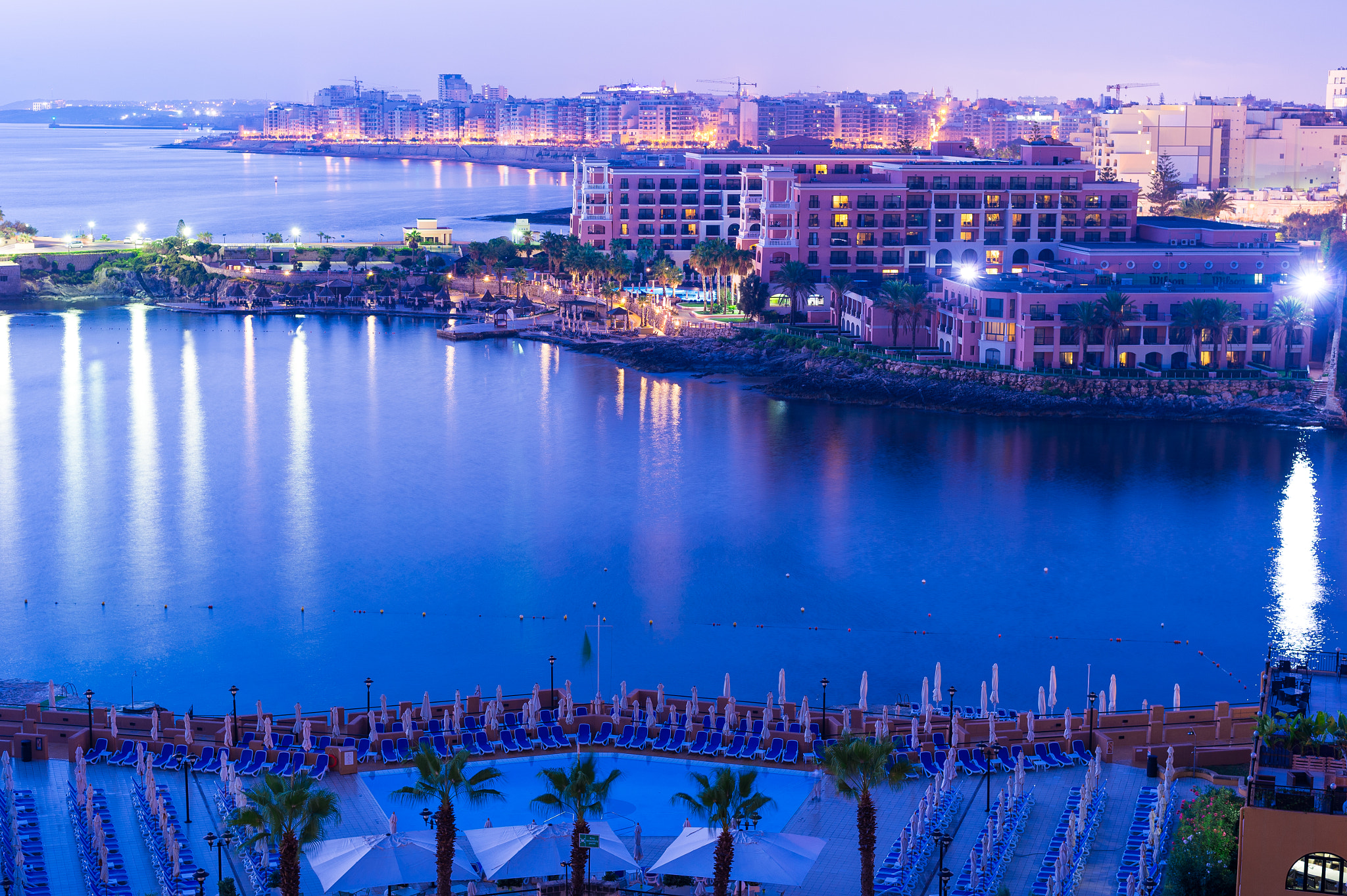 Nikon D4 + Nikon AF-S Nikkor 58mm F1.4G sample photo. Malta before sunrise photography