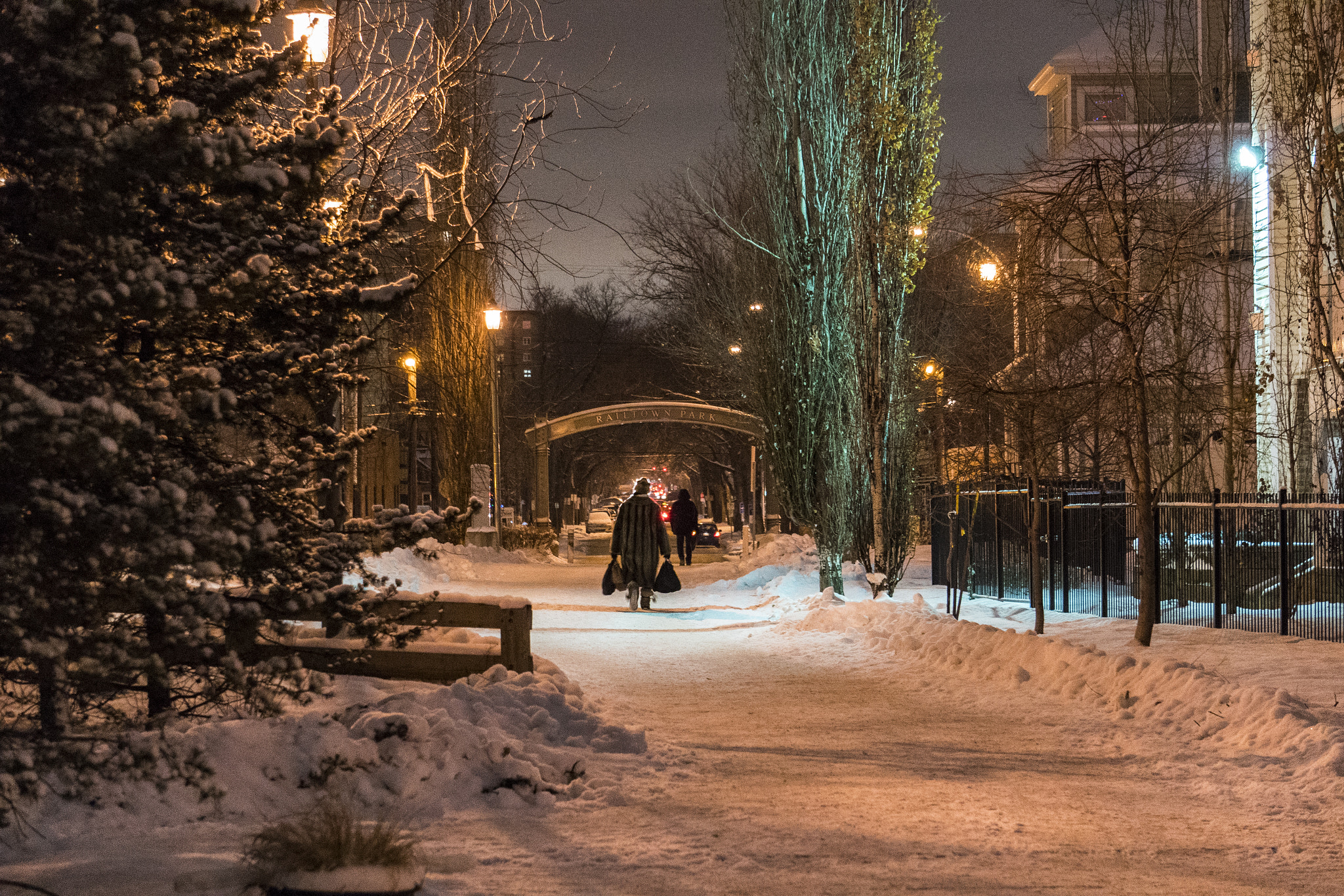 Sony E 55-210mm F4.5-6.3 OSS sample photo. Winter in railtown park photography