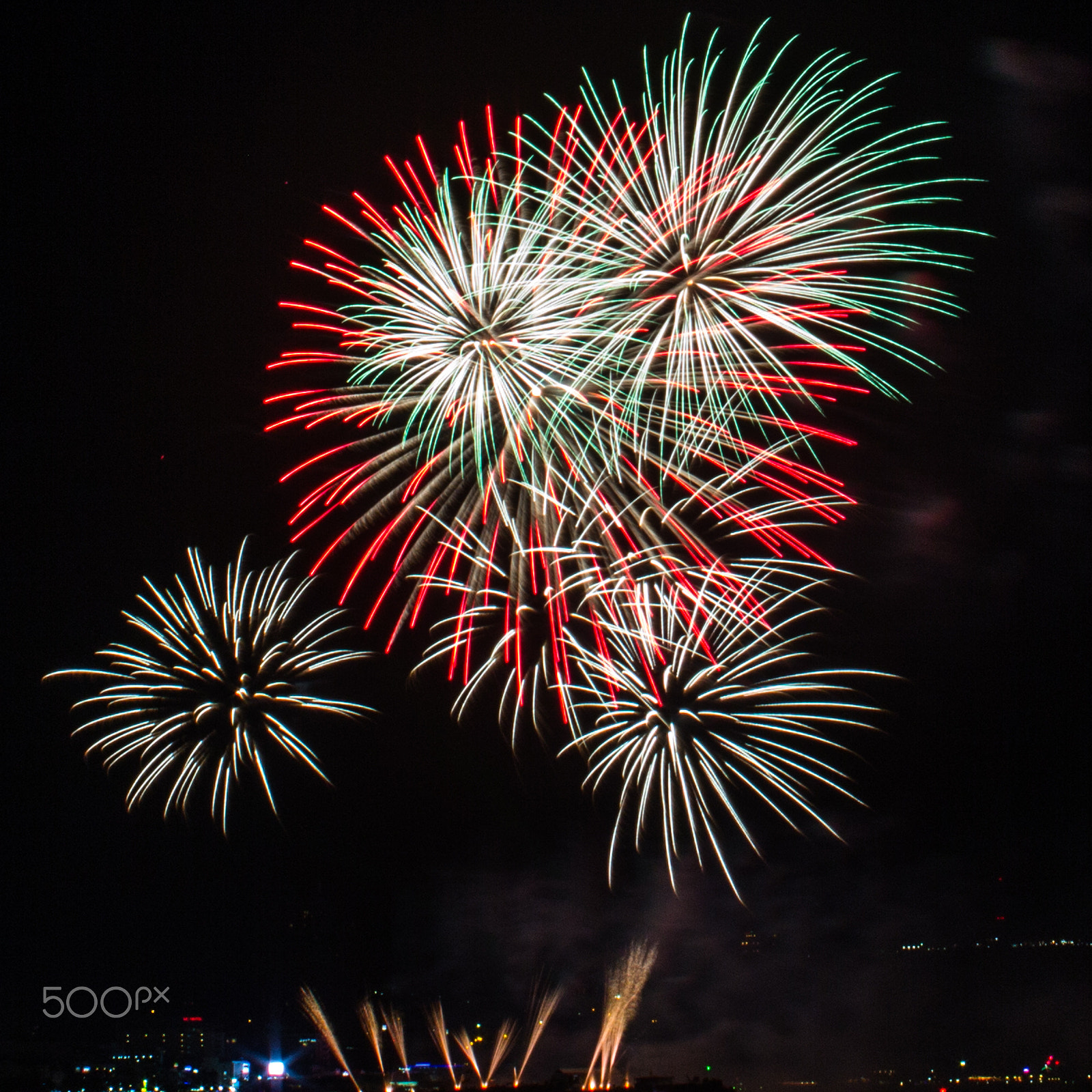 Canon EF 28-70mm f/3.5-4.5 sample photo. International fireworks 2015 at pattaya, thailand photography