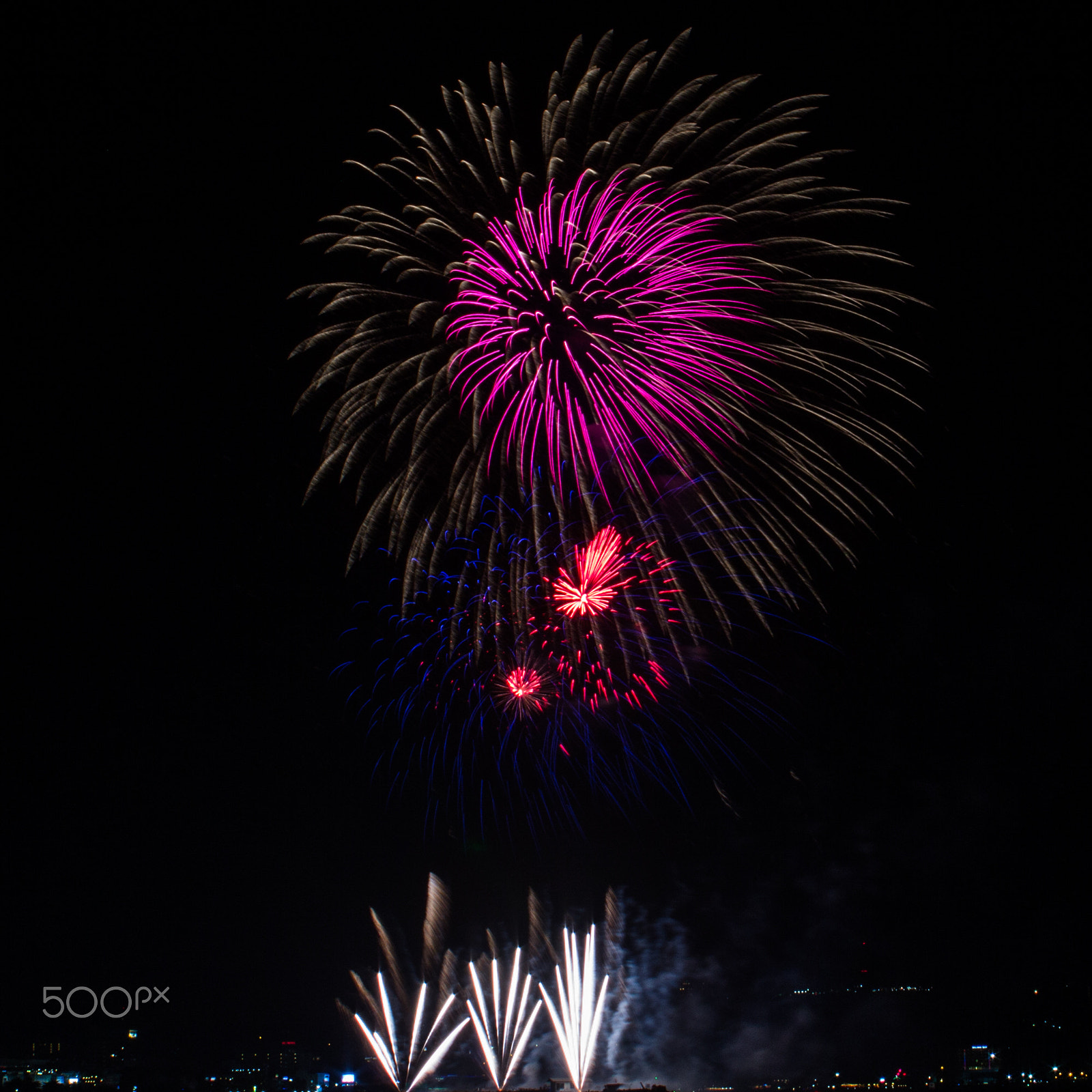 Canon EOS 60D + Canon EF 28-70mm f/3.5-4.5 sample photo. International fireworks 2015 at pattaya, thailand photography