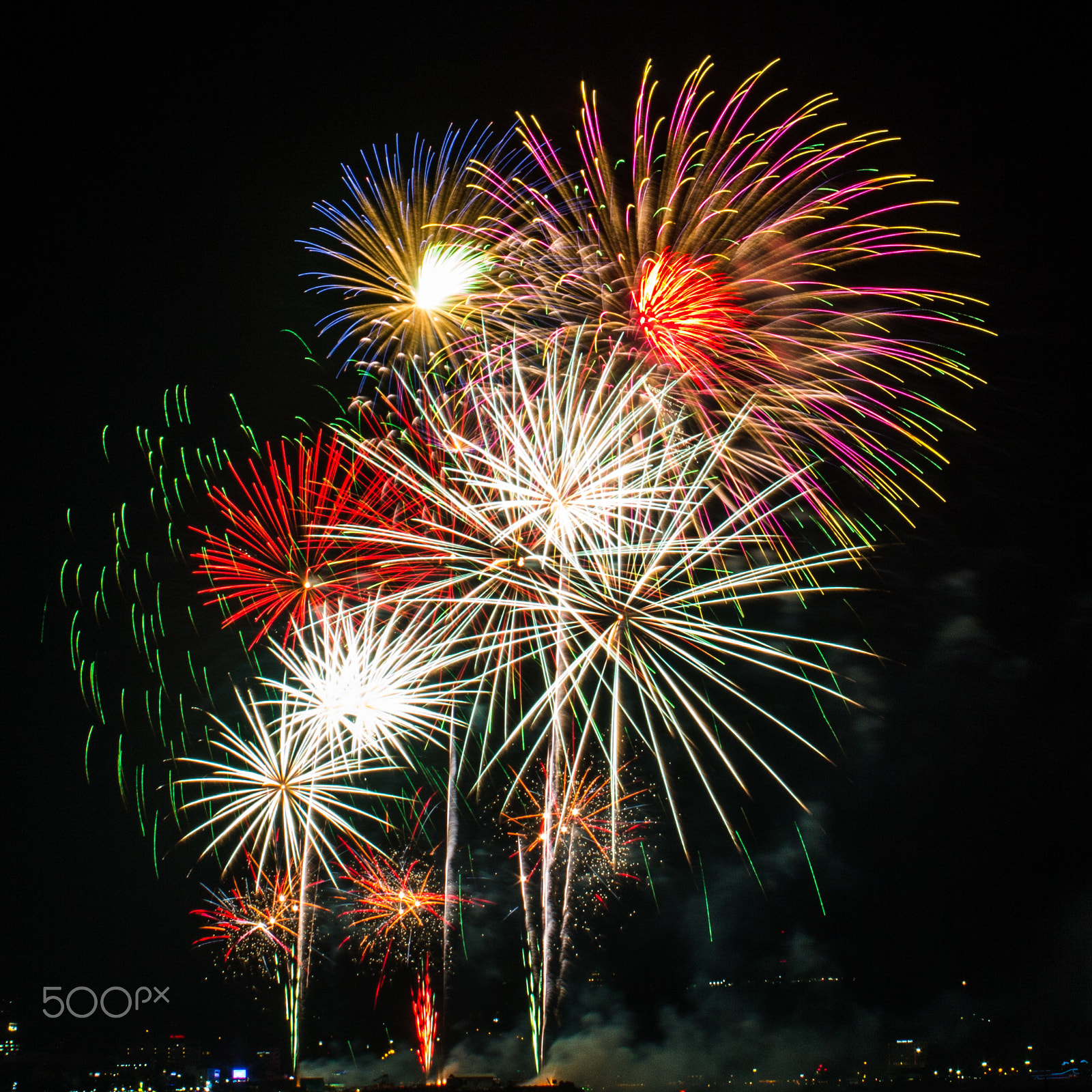 Canon EF 28-70mm f/3.5-4.5 sample photo. International fireworks 2015 at pattaya, thailand photography