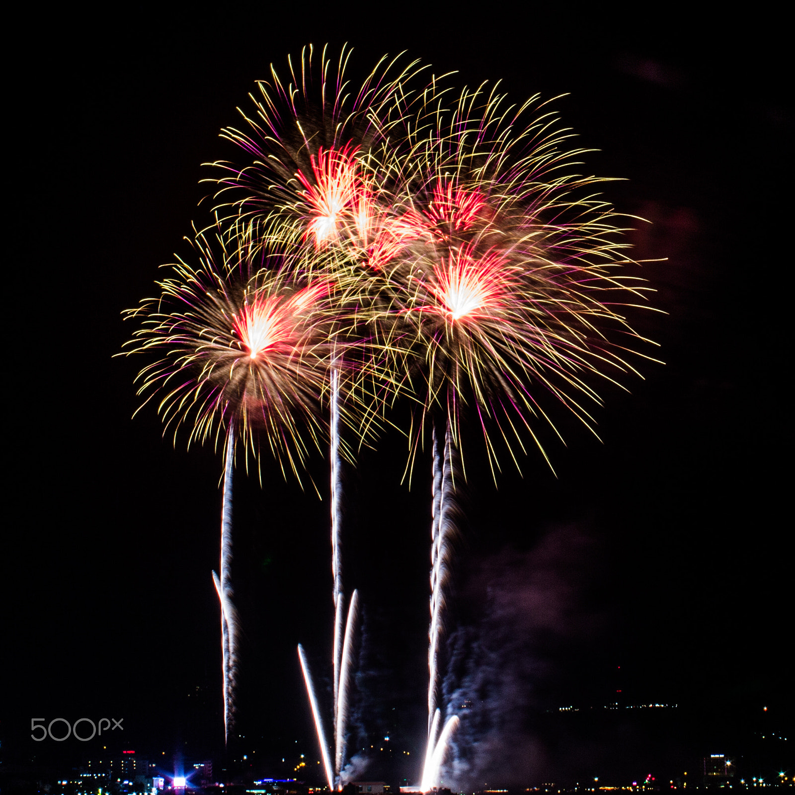 Canon EF 28-70mm f/3.5-4.5 sample photo. International fireworks 2015 at pattaya, thailand photography