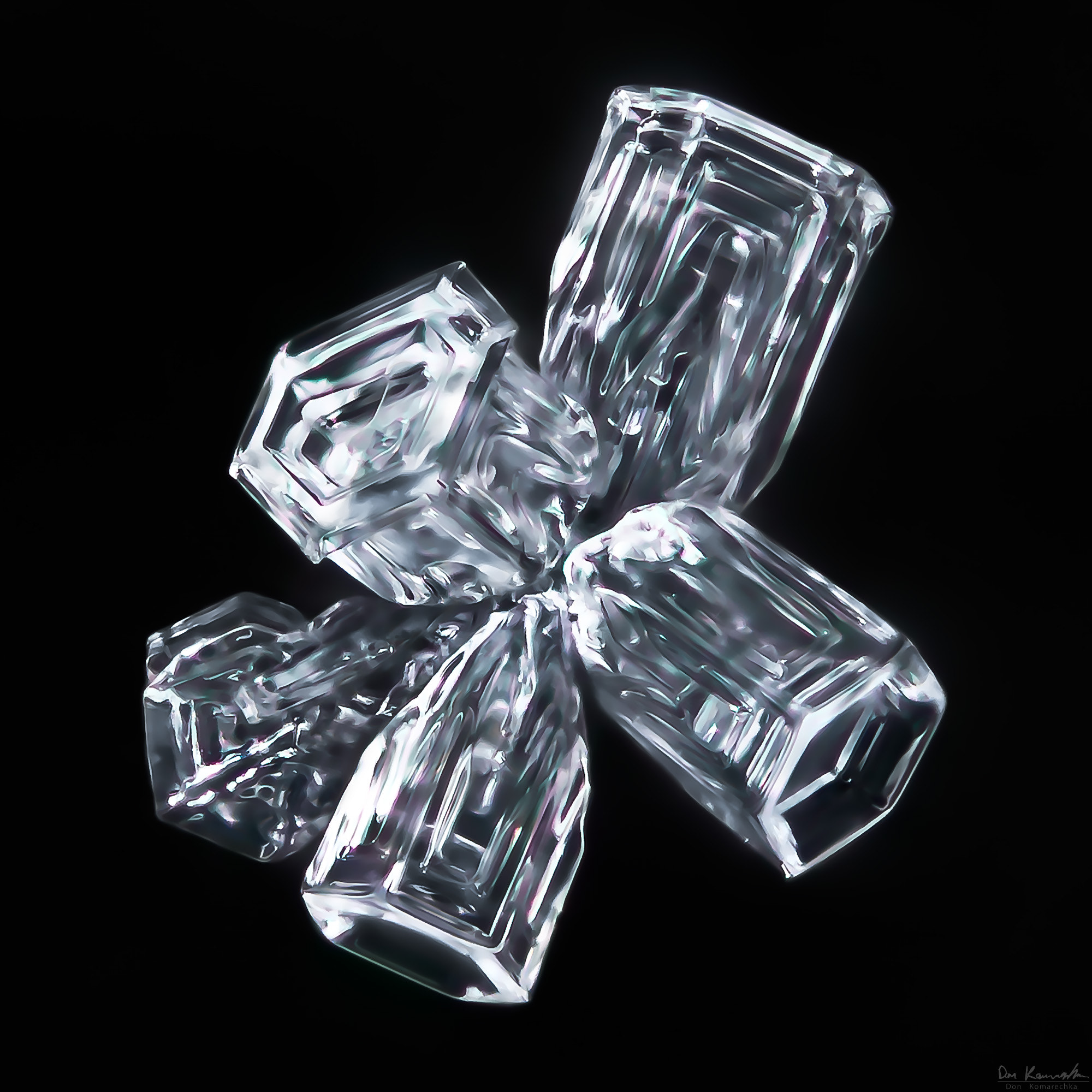 Canon MP-E 65mm F2.5 1-5x Macro Photo sample photo. Snowflake-a-day #23 photography