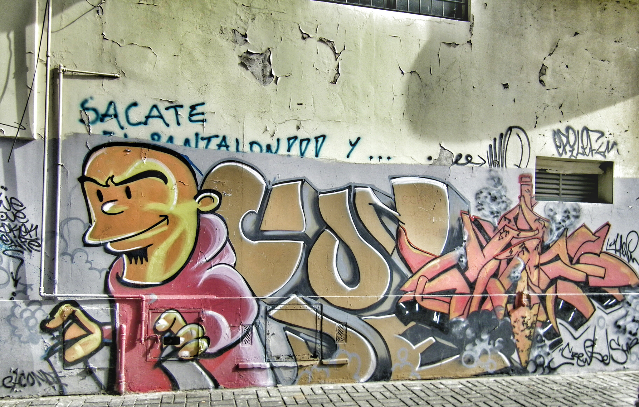 Kodak EASYSHARE M420 DIGITAL CAMERA sample photo. Graffities photography