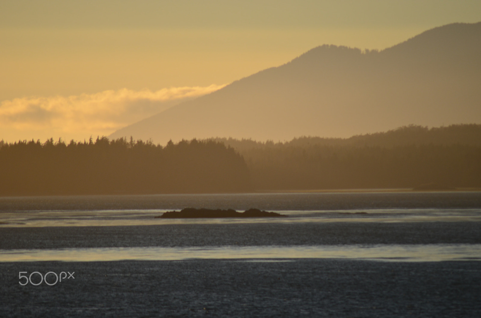 AF Zoom-Nikkor 75-240mm f/4.5-5.6D sample photo. Sunset in tofino photography