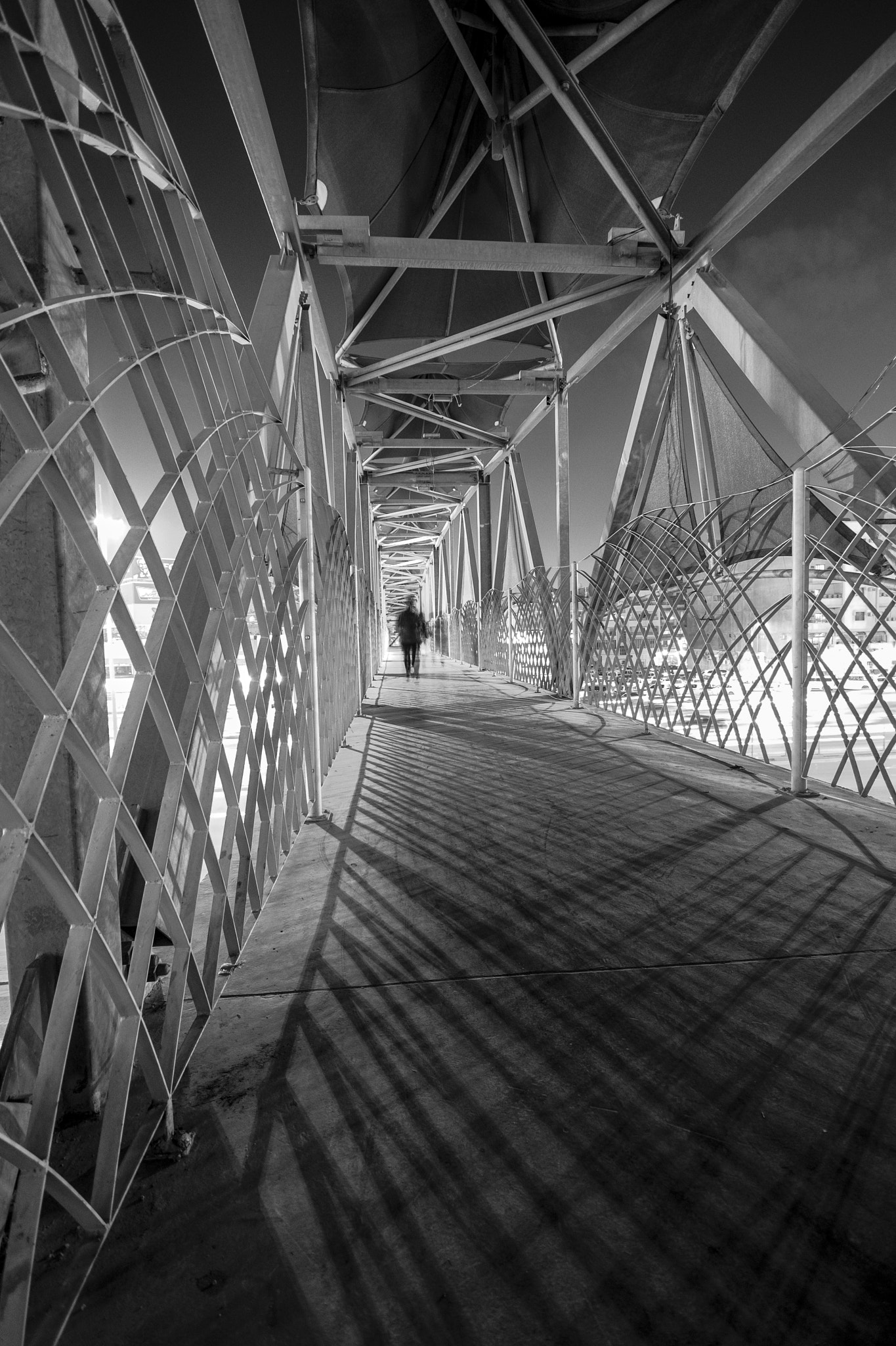 Sigma 10-20mm F4-5.6 EX DC HSM sample photo. Alone on the bridge photography