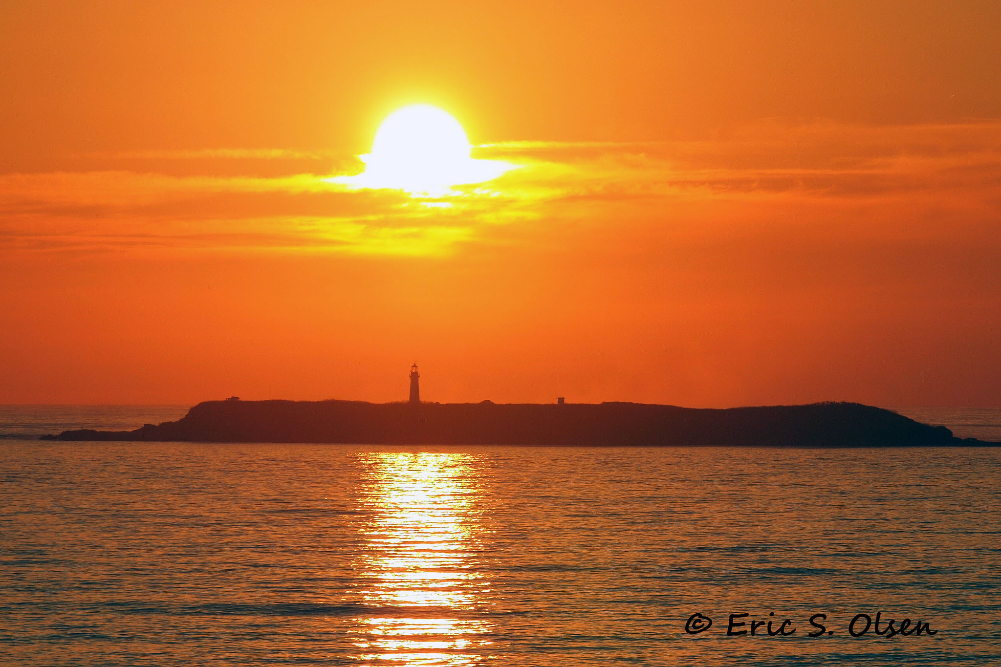 Olympus PEN E-P1 sample photo. Sunset over destruction island photography