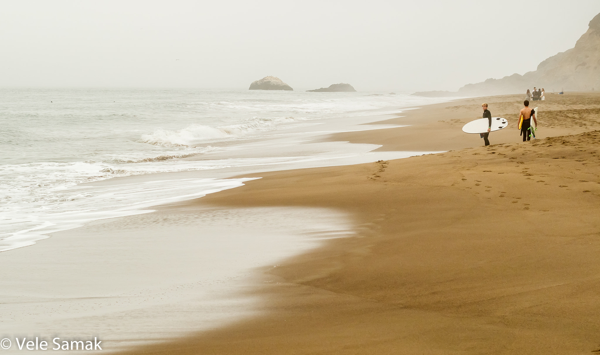 Canon EOS M3 + Canon EF 50mm F1.8 STM sample photo. Sf beach photography