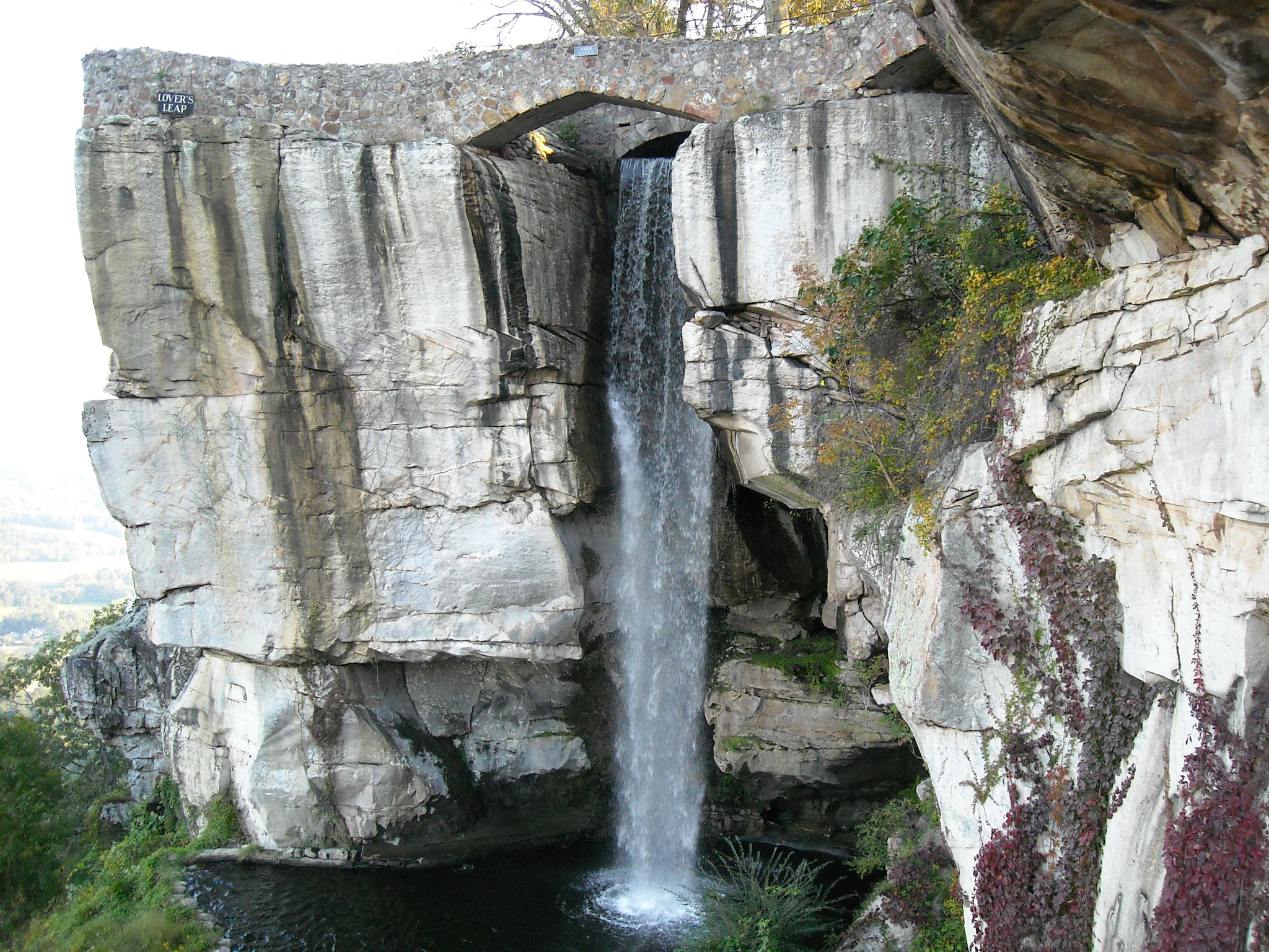 Nikon Coolpix L16 sample photo. Tennesee waterfall photography