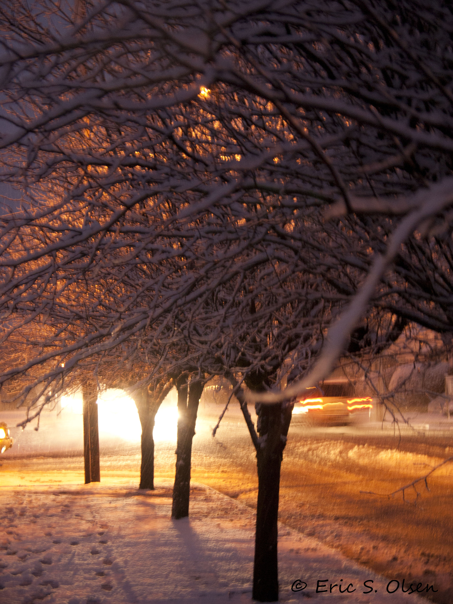 Olympus PEN E-P1 sample photo. First snow photography