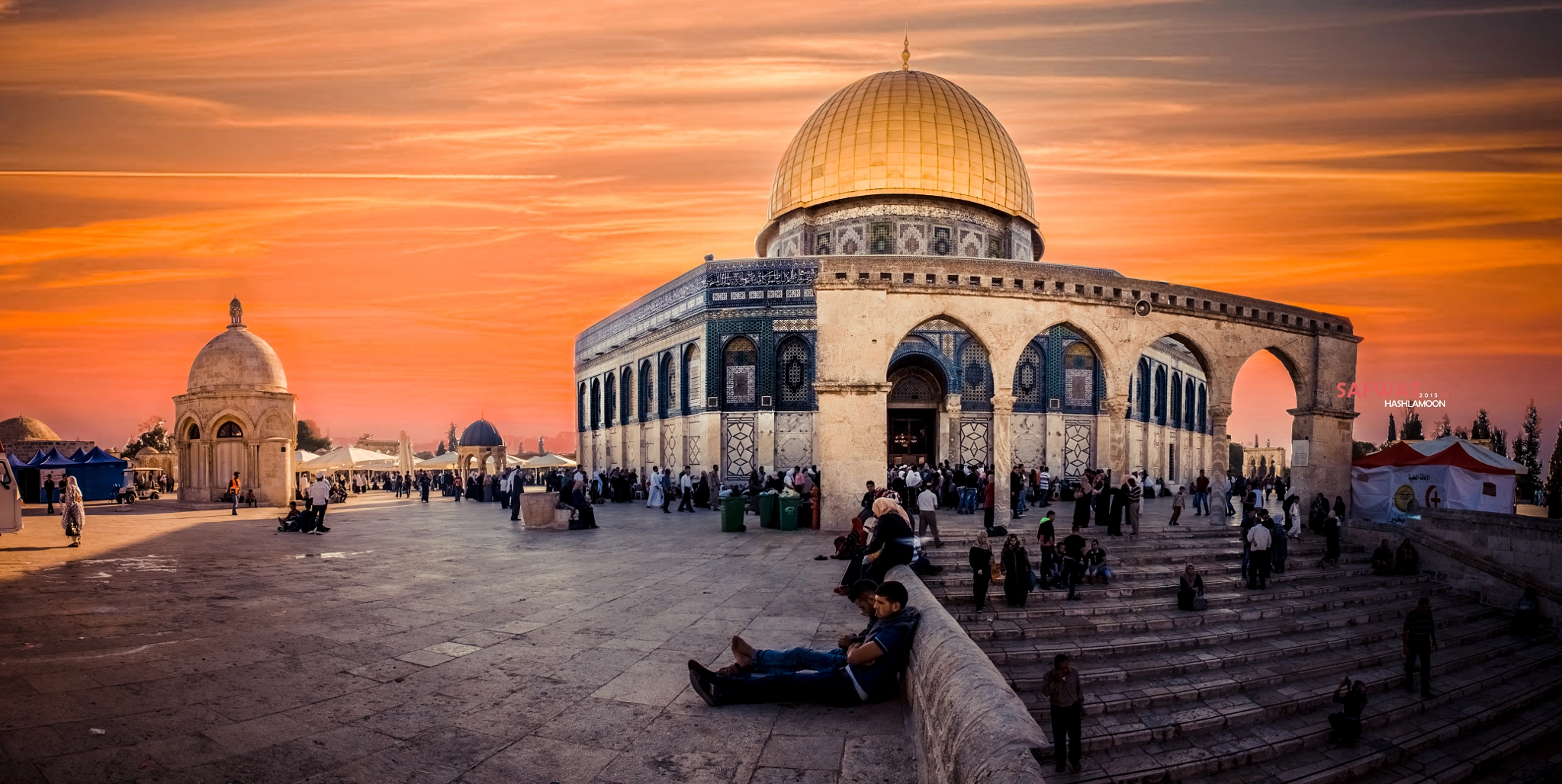 Canon EF-S 18-55mm F3.5-5.6 sample photo. Dome of the rock photography