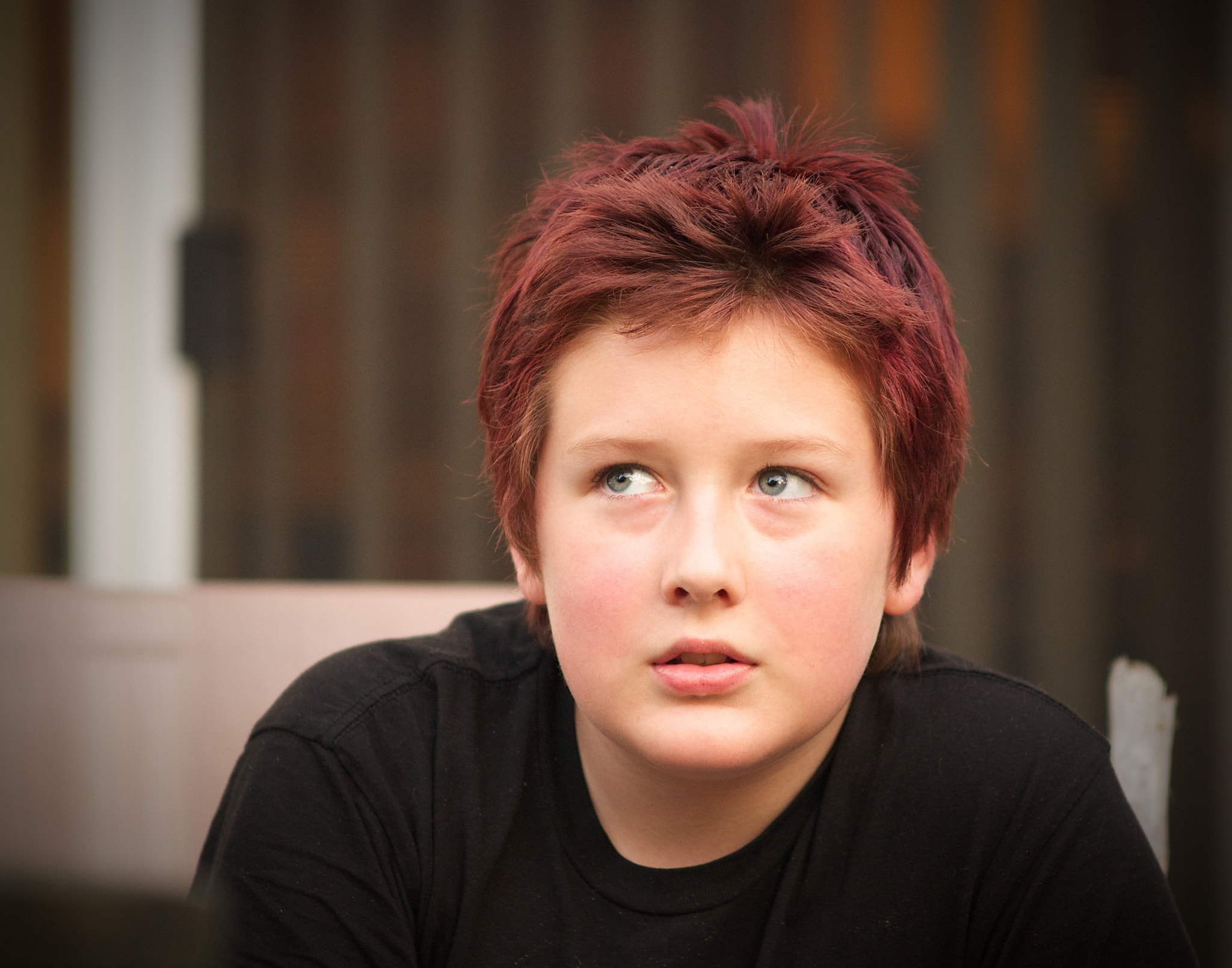 Nikon D300 + AF Nikkor 50mm f/1.8 sample photo. Rebel kid photography