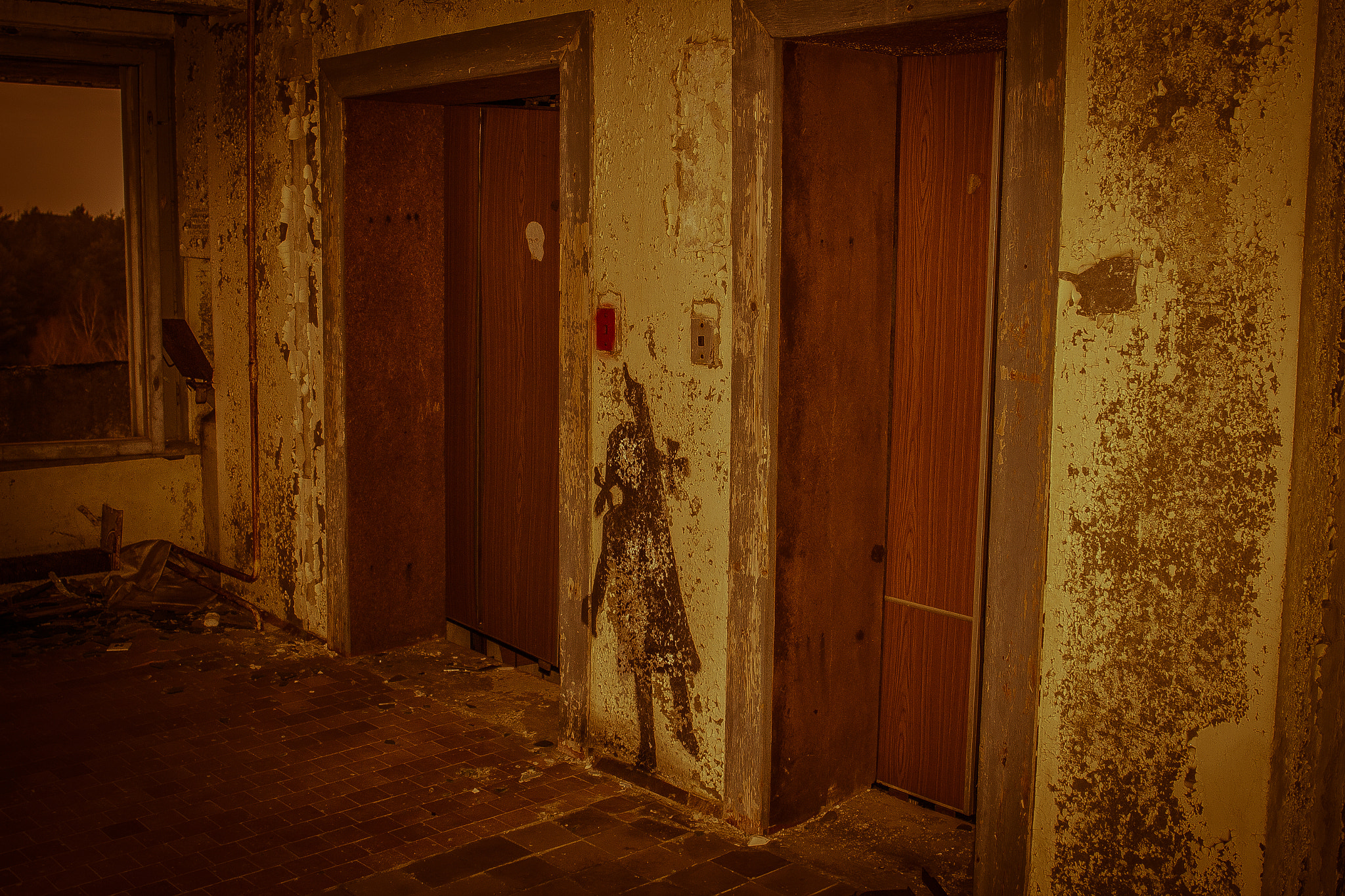 Canon EF 24mm F2.8 IS USM sample photo. "dead" city of pripyat photography