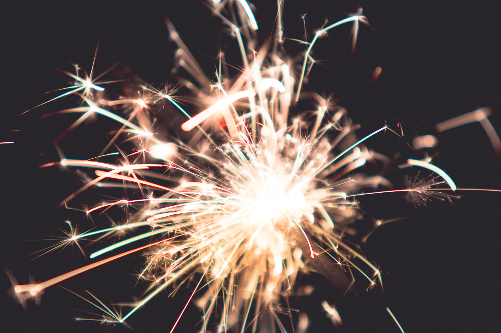 Sigma 70-200mm F2.8 EX DG Macro HSM II sample photo. Sparkler photography