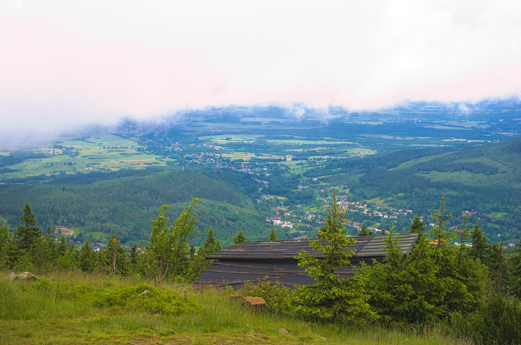 Pentax K-5 + Pentax smc DA 40mm F2.8 Limited sample photo. View from stóg izerski photography