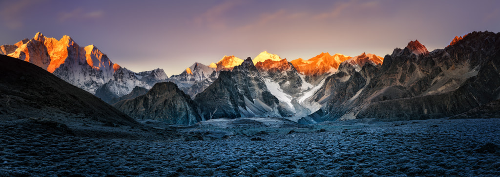 Himalayas Camp2 Sunrise by Bibi Bielekova on 500px.com