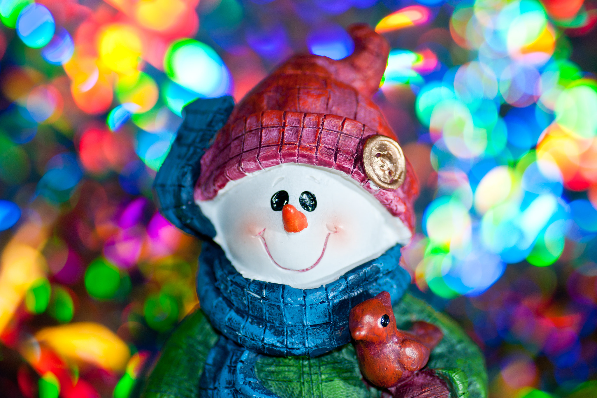 Sony Alpha DSLR-A700 + Tamron SP AF 90mm F2.8 Di Macro sample photo. 'christmas kitsch' photography