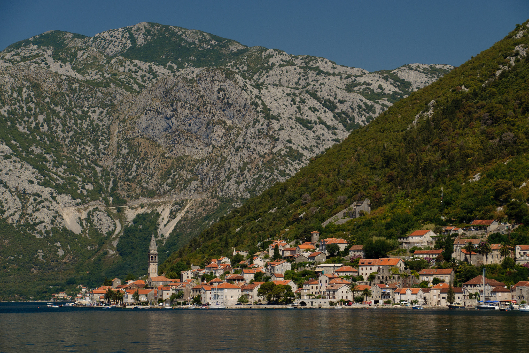 Sigma 18-200mm F3.5-6.3 II DC OS HSM sample photo. Perast, cotor bay photography