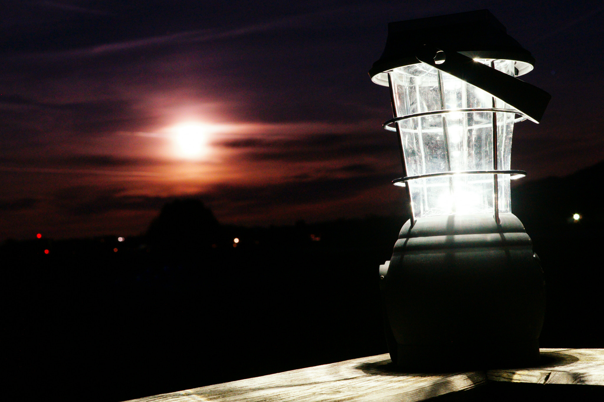 Sony ILCA-77M2 + Sony DT 35mm F1.8 SAM sample photo. Lantern and moon photography
