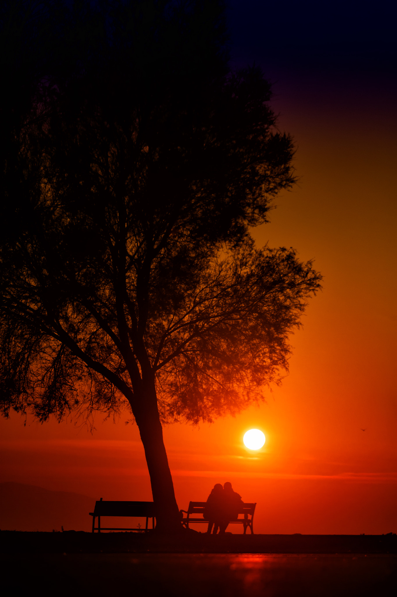 Canon EF 75-300mm f/4-5.6 USM sample photo. Sunrise love photography