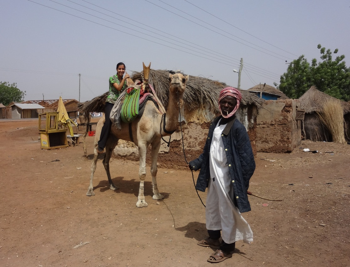 Sony DSC-WX10 sample photo. Camel ride photography