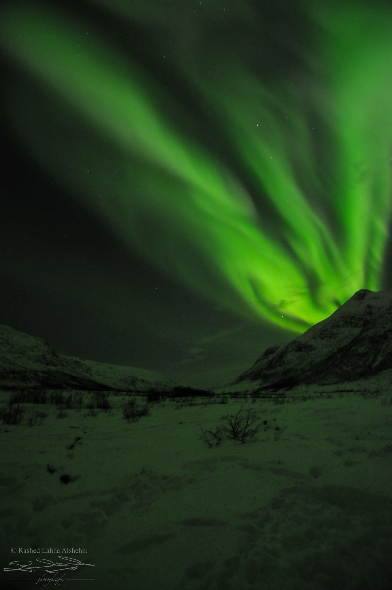 Nikon D300 + Sigma 10-20mm F3.5 EX DC HSM sample photo. Tromso northern lights photography