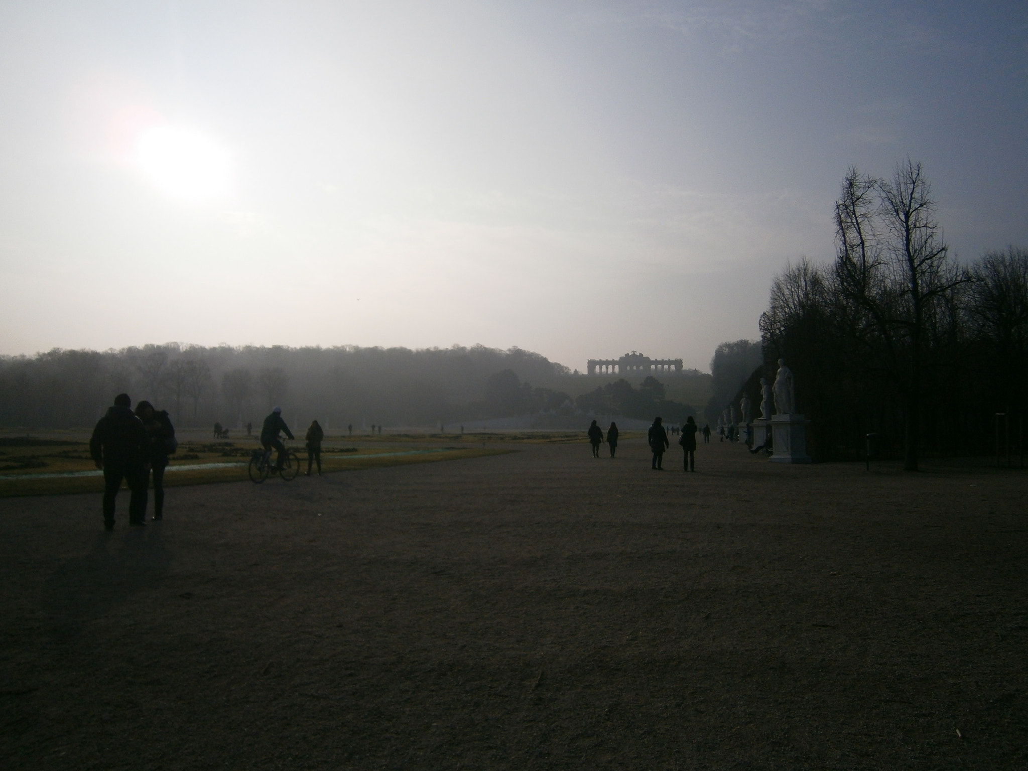 Olympus VG120,D705 sample photo. Schonbrunn's gardens photography