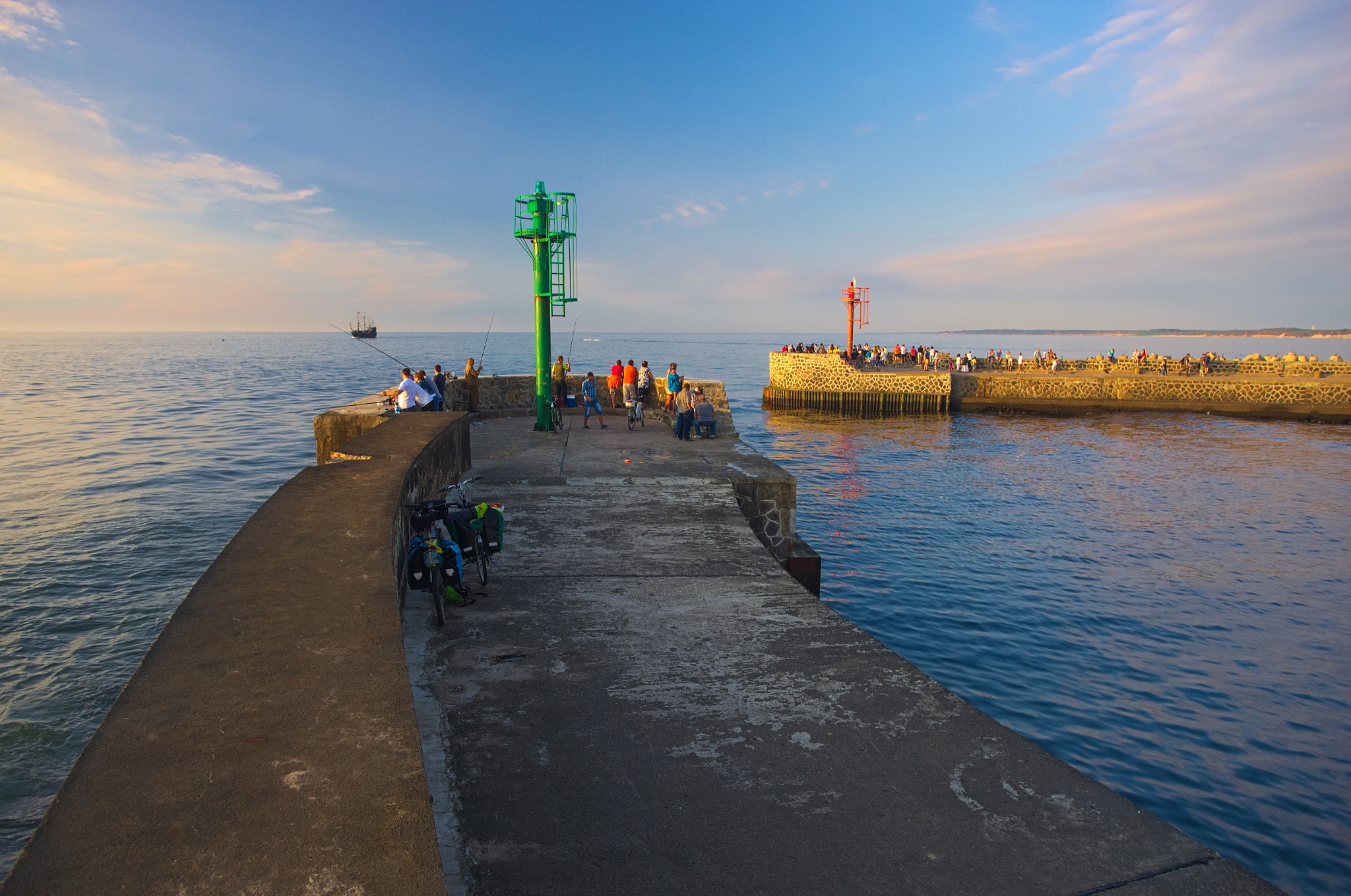 Pentax smc DA 15mm F4 ED AL Limited sample photo. Baltic sea in ustka photography