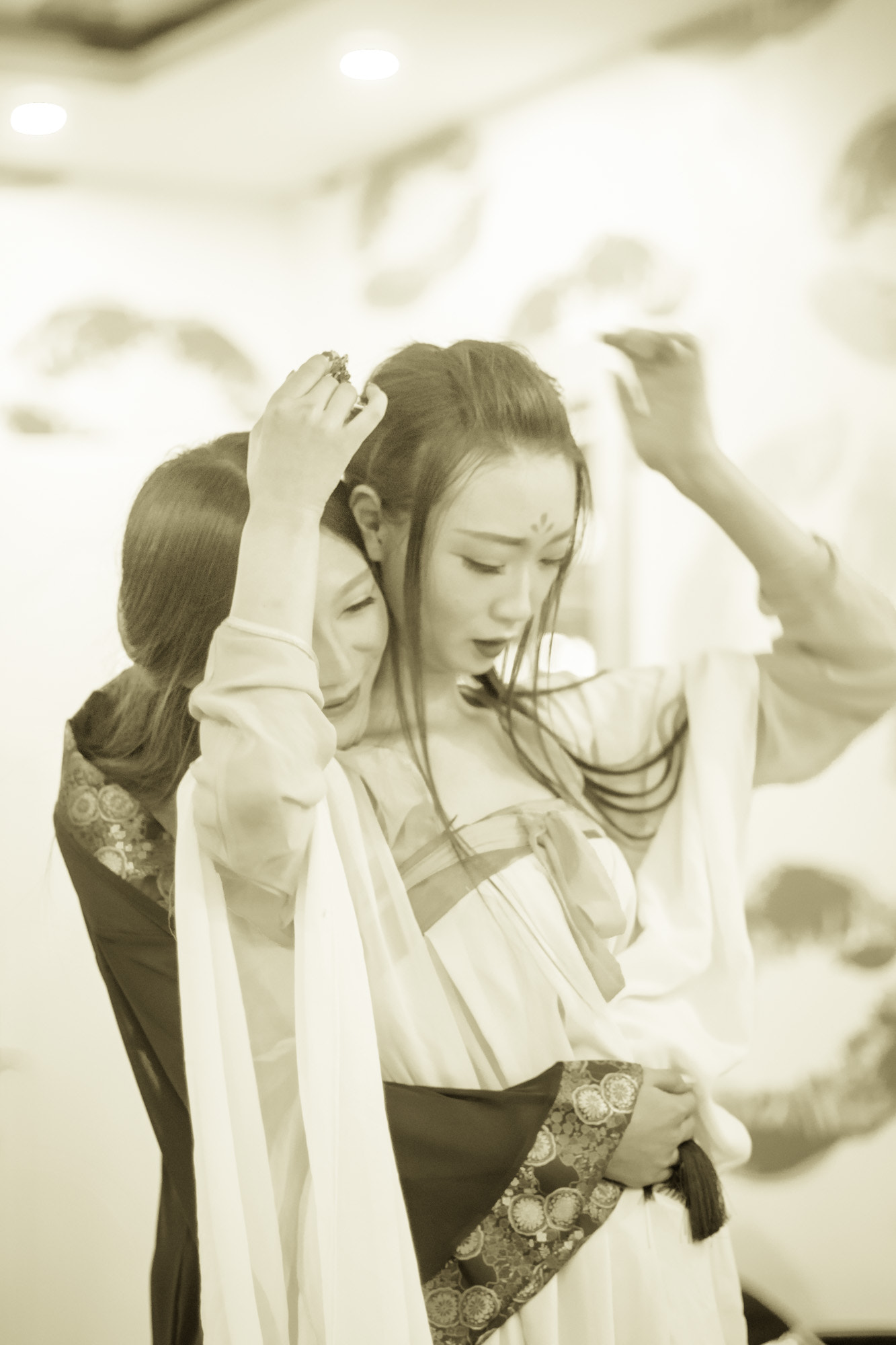 Pentax K-50 + Pentax smc DA* 55mm F1.4 SDM sample photo. Chinese ancient costume photography