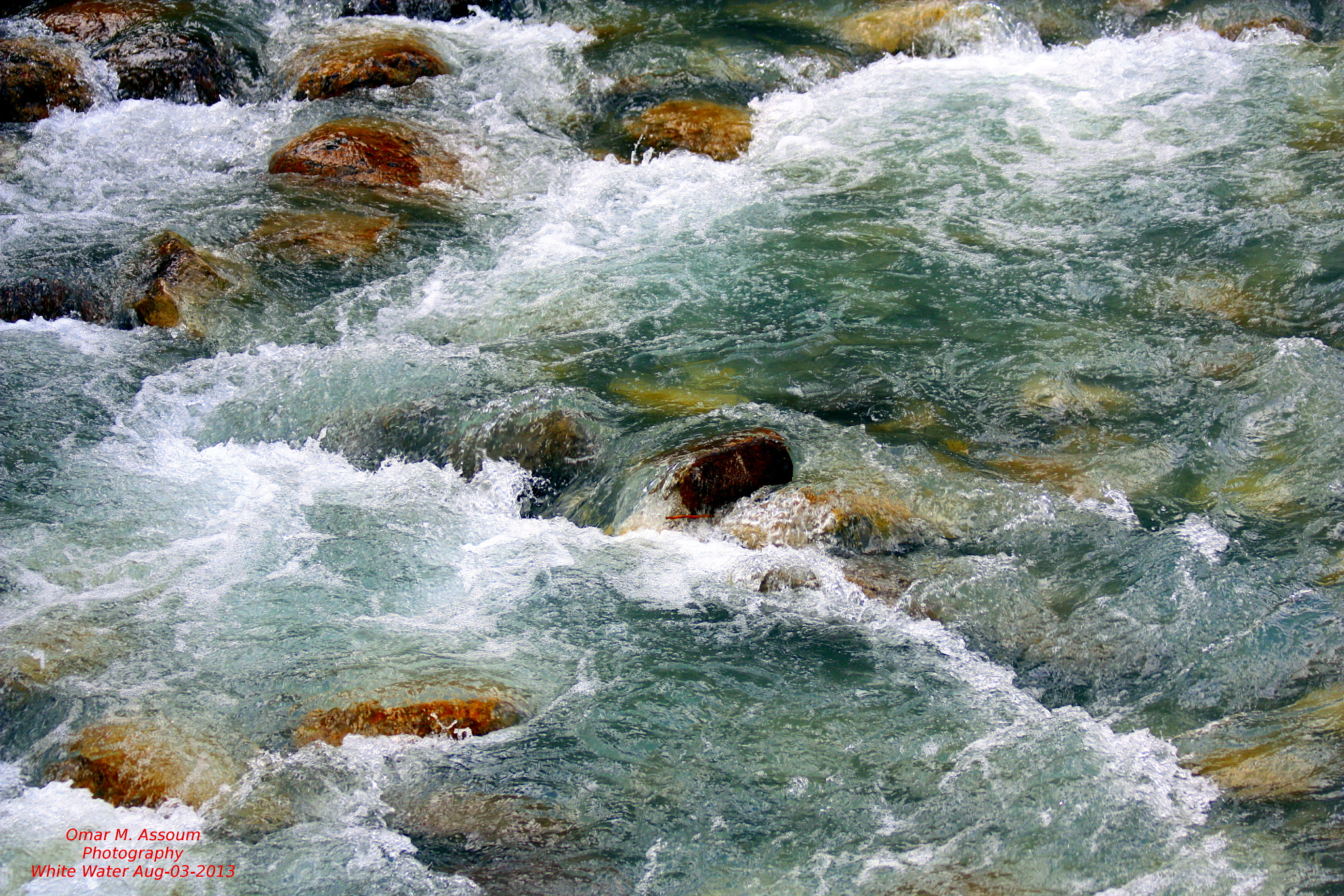 Canon EF 75-300mm F4.0-5.6 IS USM sample photo. White water photography