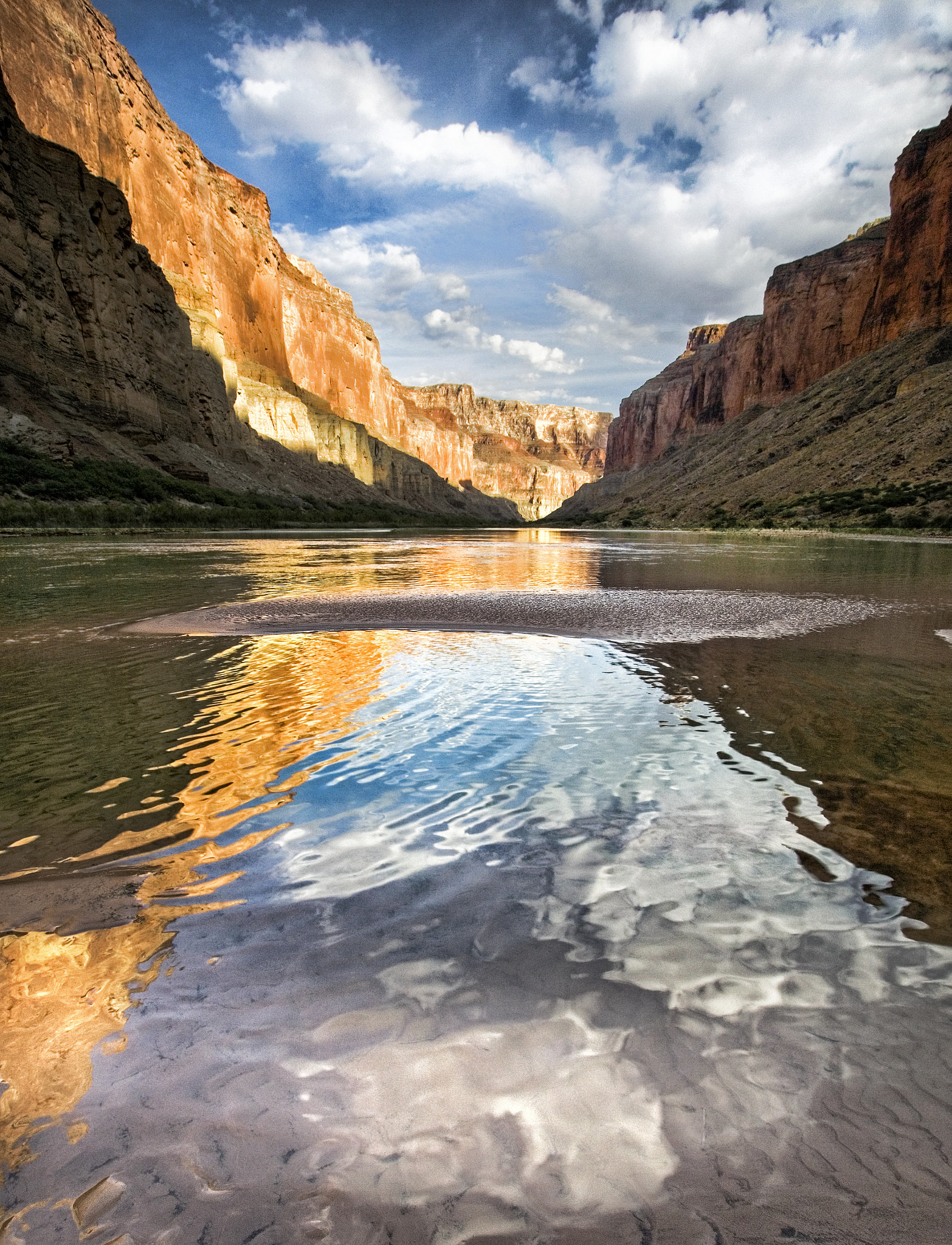Canon EOS 400D (EOS Digital Rebel XTi / EOS Kiss Digital X) sample photo. Grand canyon reflections x photography