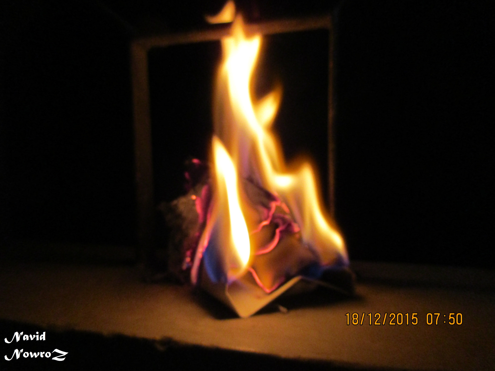 Canon PowerShot ELPH 170 IS (IXUS 170 / IXY 170) sample photo. The fire still burns. photography