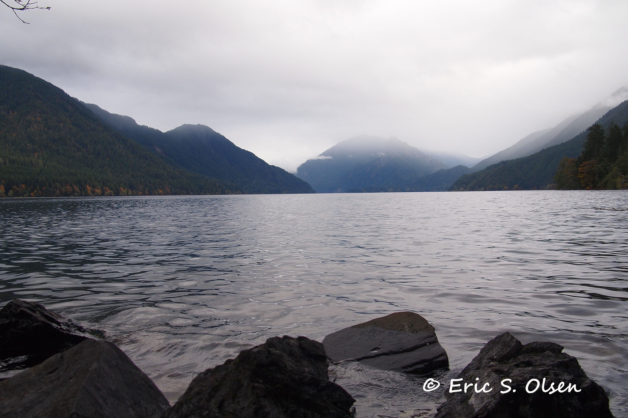 Olympus PEN E-P1 sample photo. Lake crescent photography