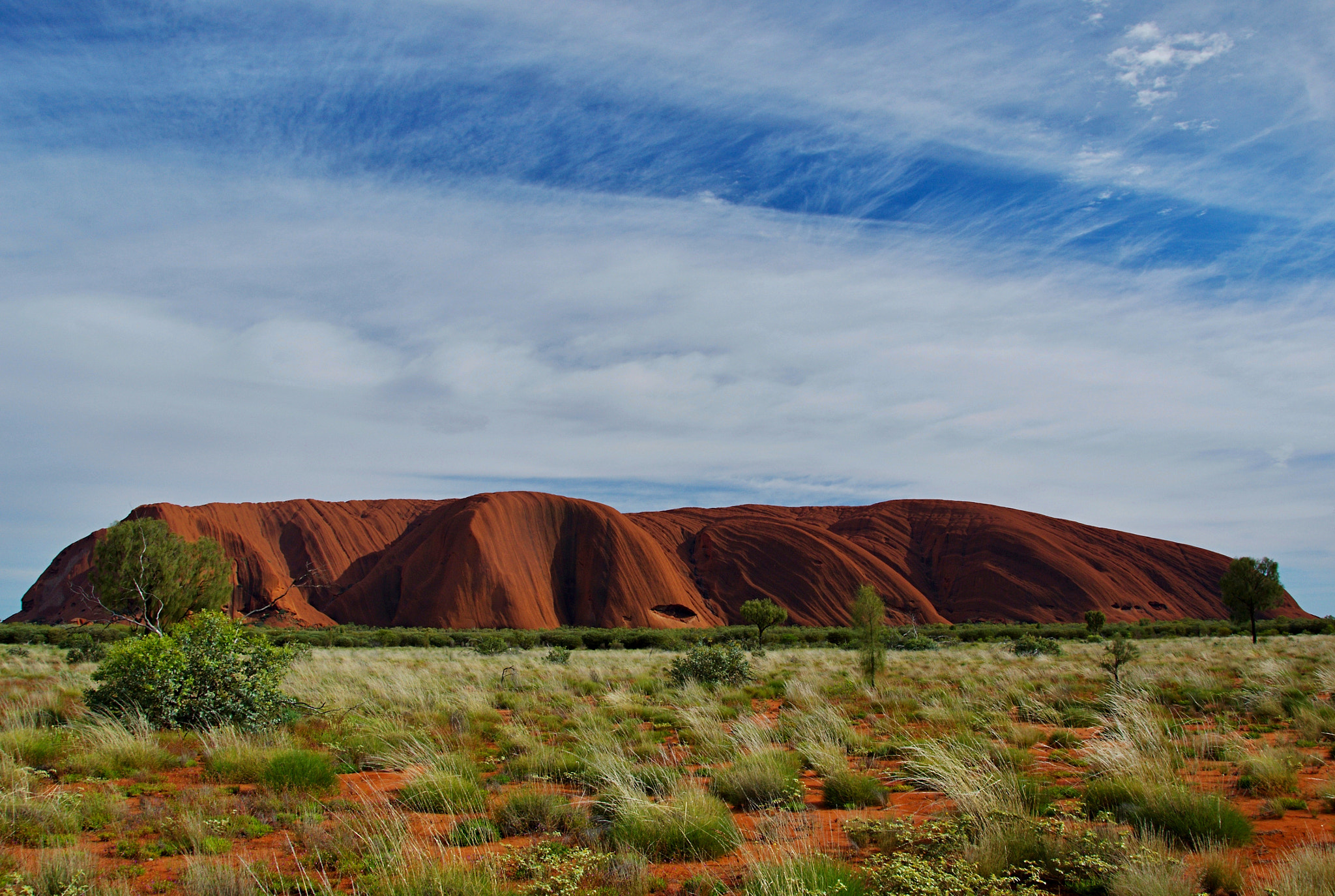 Nikon D3100 + 18.00 - 105.00 mm f/3.5 - 5.6 sample photo. Uluru photography