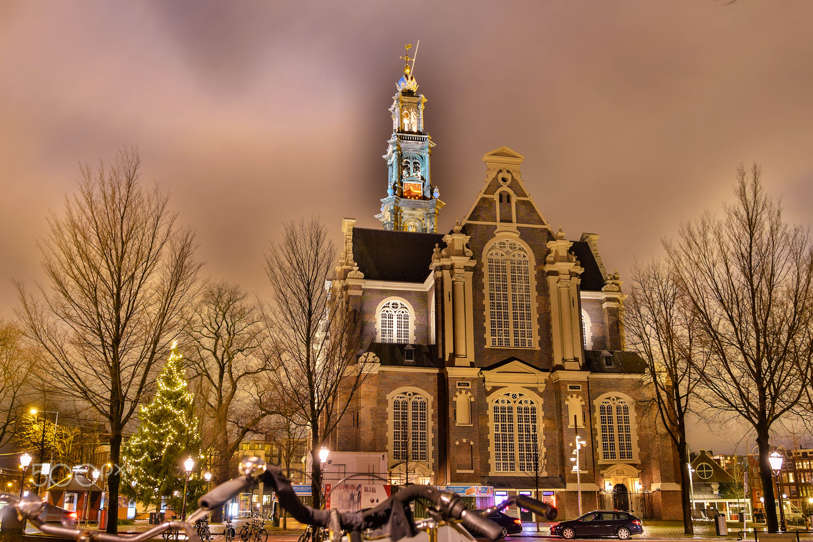 Nikon D5300 + Nikon AF-S Nikkor 20mm F1.8G ED sample photo. Amsterdam westerkerk photography