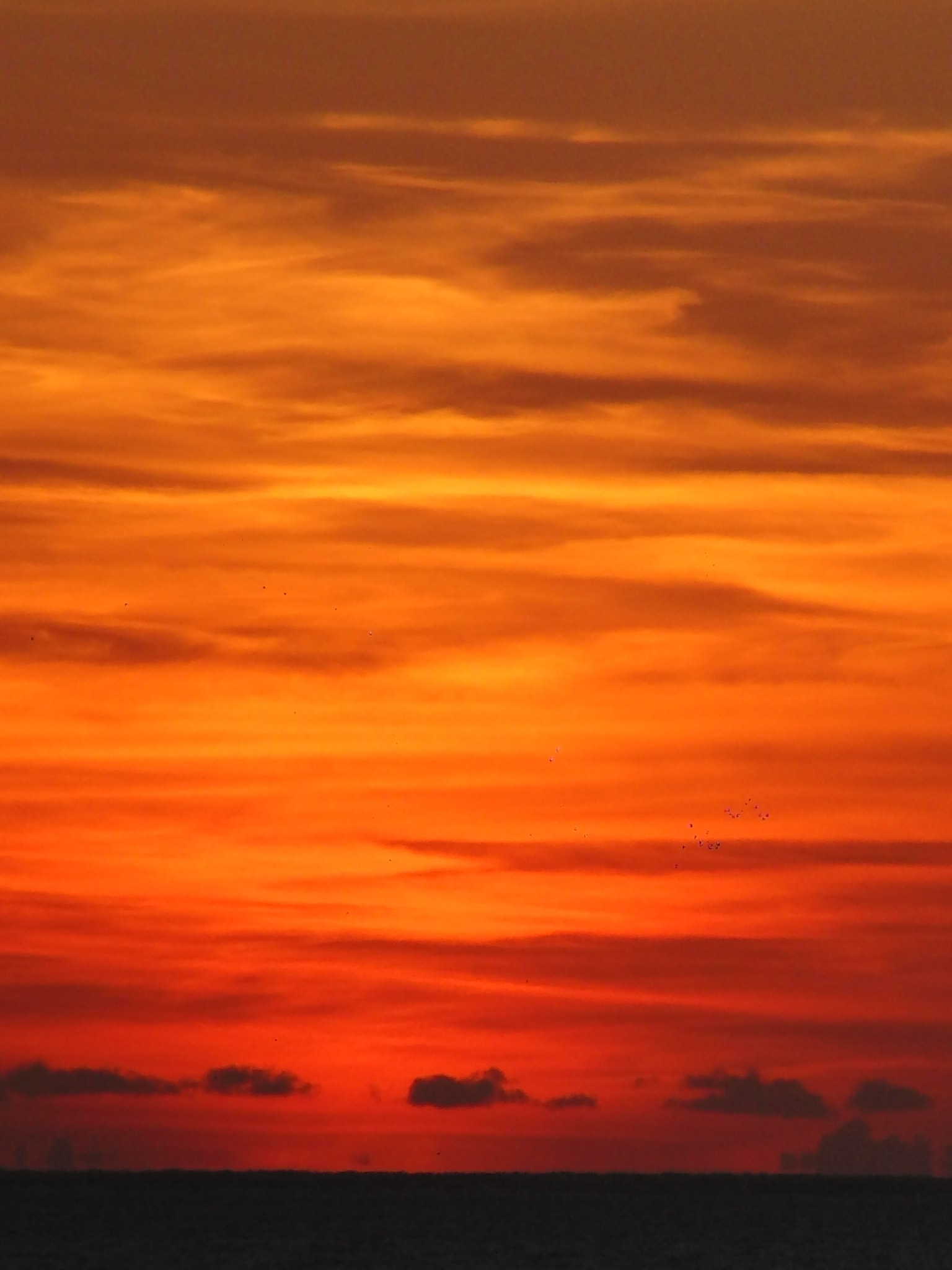 CASIO EX-F1 sample photo. Colores puesta de sol photography