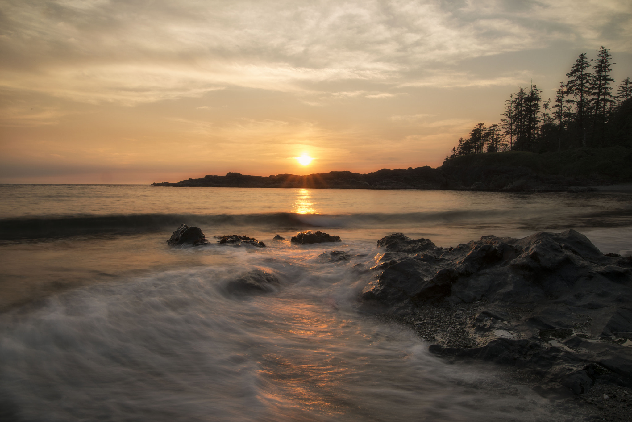 Nikon D800E + Sigma 24-105mm F4 DG OS HSM Art sample photo. South beach tofino photography