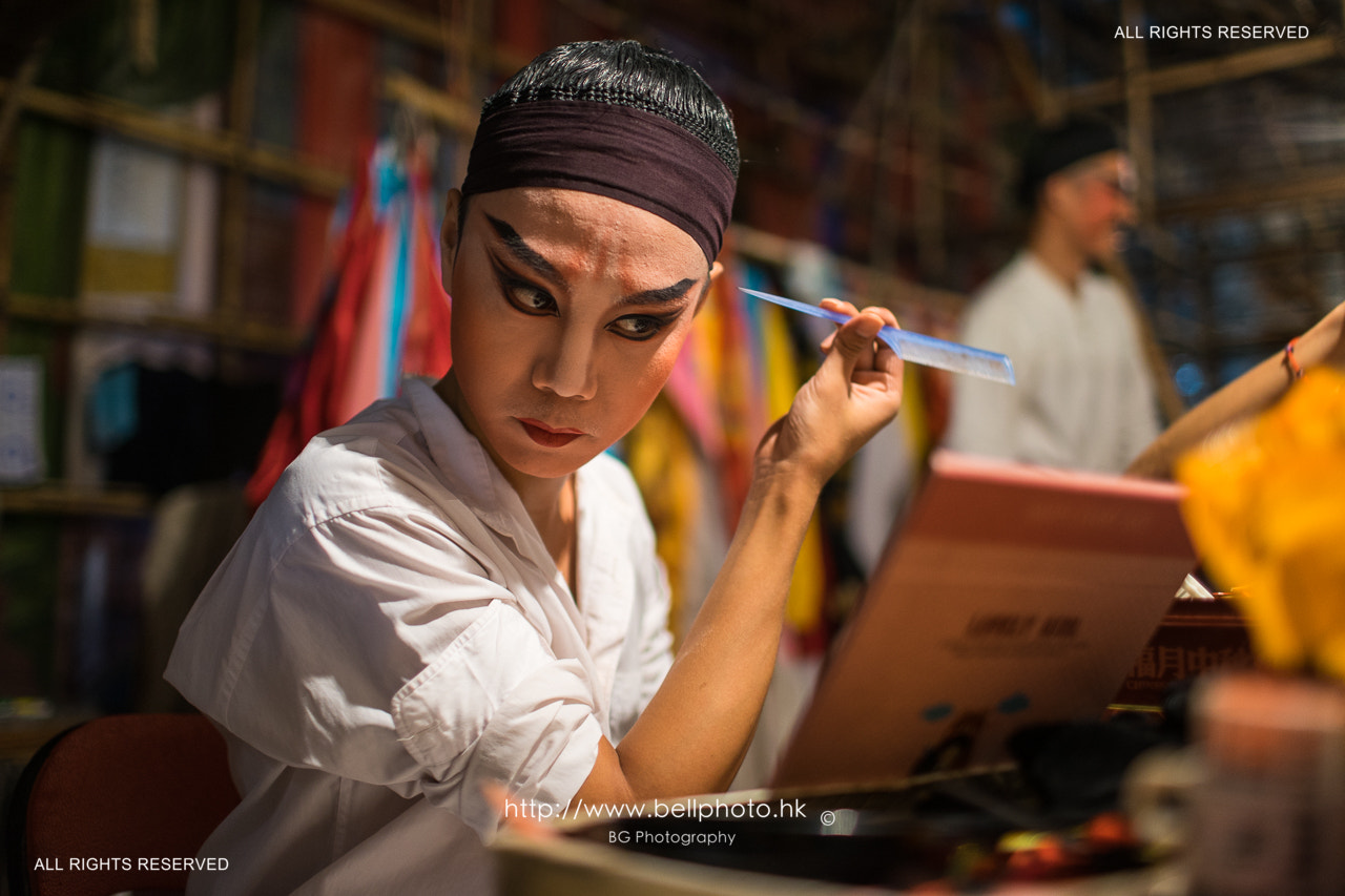 Sony a7 + Canon EF 35mm F1.4L USM sample photo. Makeup. photography