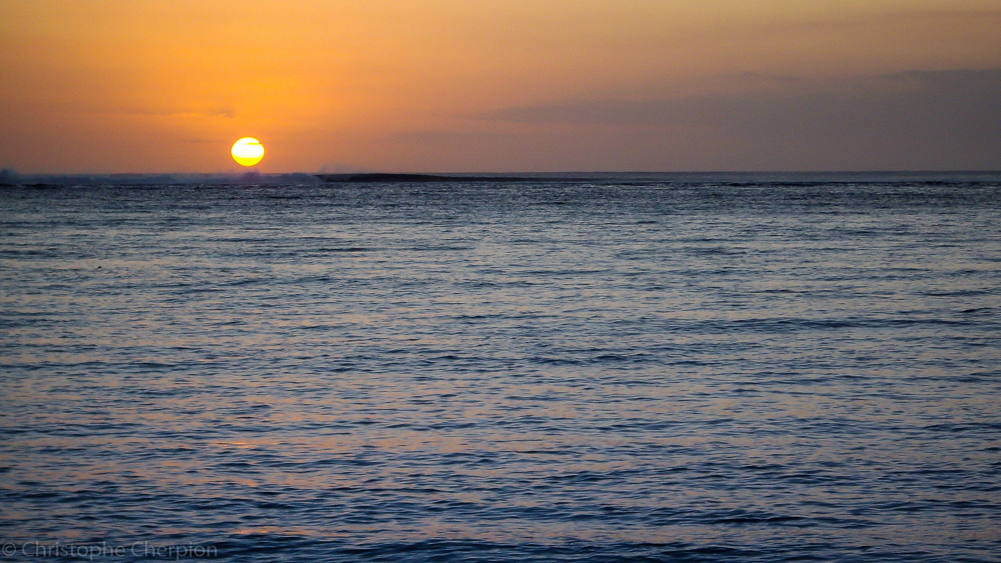 Pentax OPTIO E40 sample photo. Le morne, sunset... photography