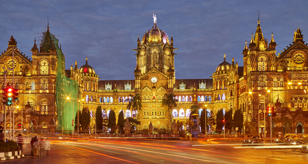 Mumbai Victoria Terminus by Andreas Gugau on 500px.com