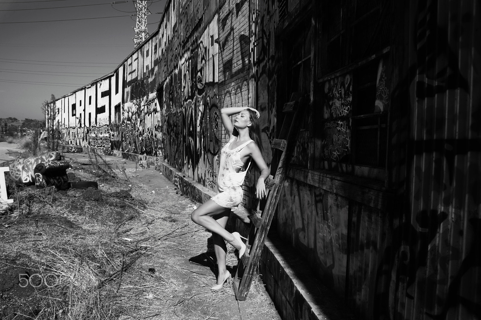 Canon EOS-1Ds Mark II sample photo. Elana in east la photography