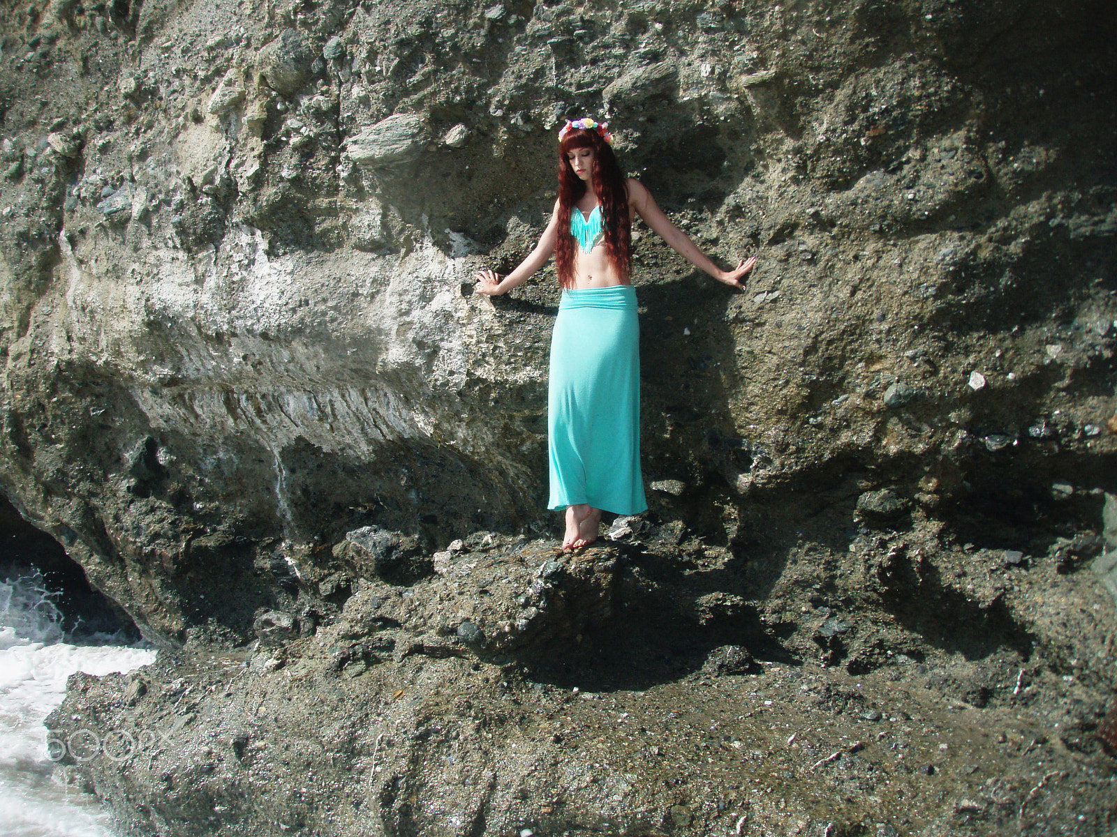 Olympus u720SW,S720SW sample photo. Julia on the rocks photography